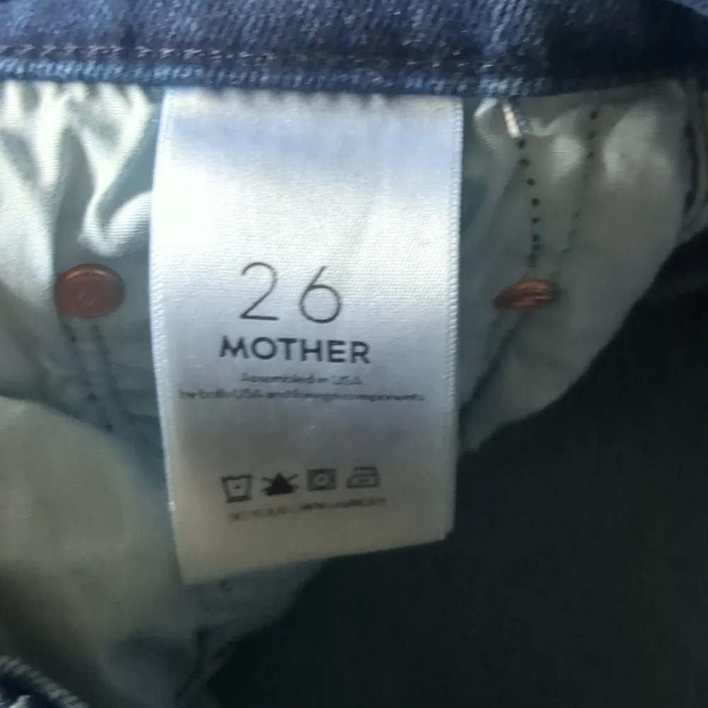 MOTHER The Looked Ankle in River Rule wash size 26. Washed but never worn. - Picture 2 of 5